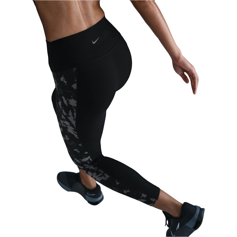 Nike pantalones y mallas largas fitness mujer W NK ONE DF HR 7/8 TIGHT AOP 03