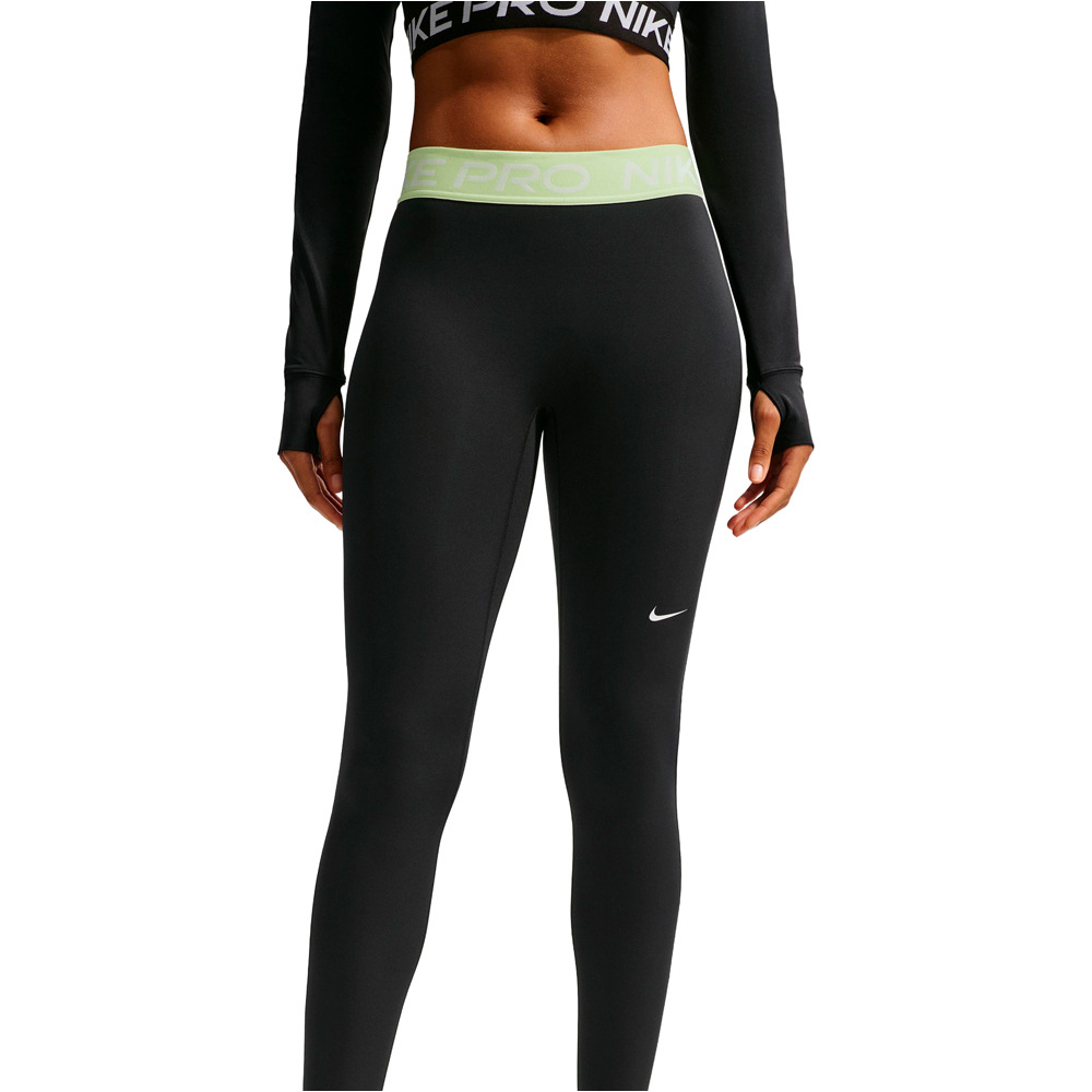 Nike pantalones y mallas largas fitness mujer W NP DF 365 MR TIGHT USM vista detalle