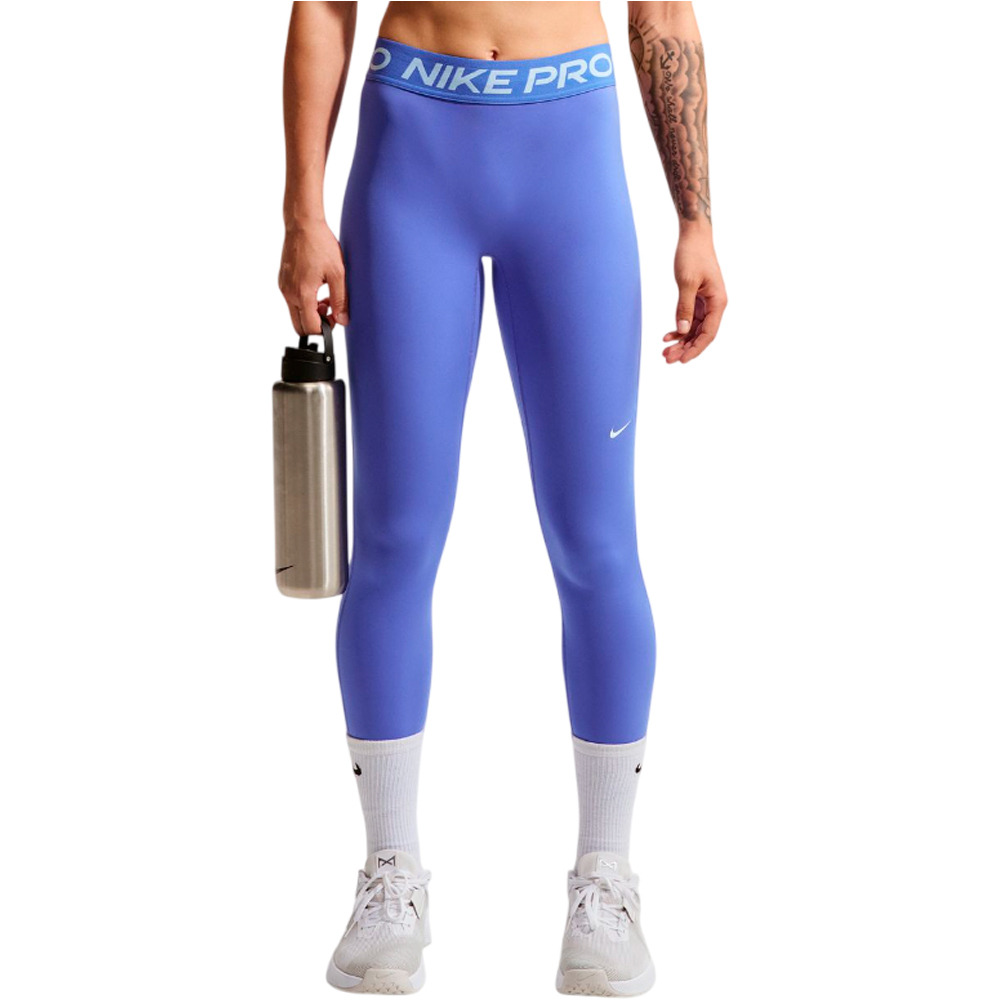 Nike pantalones y mallas largas fitness mujer W NP DF 365 MR TIGHT USM vista frontal
