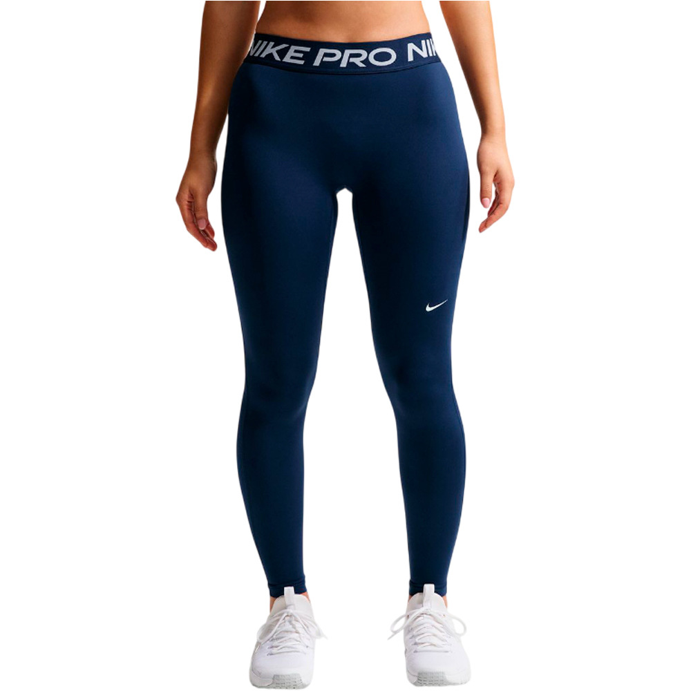 Nike pantalones y mallas largas fitness mujer W NP DF 365 MR TIGHT USM vista frontal