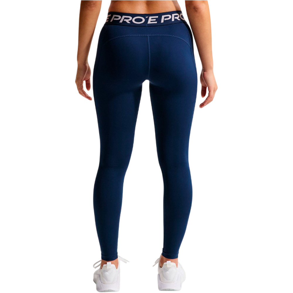 Nike pantalones y mallas largas fitness mujer W NP DF 365 MR TIGHT USM vista trasera