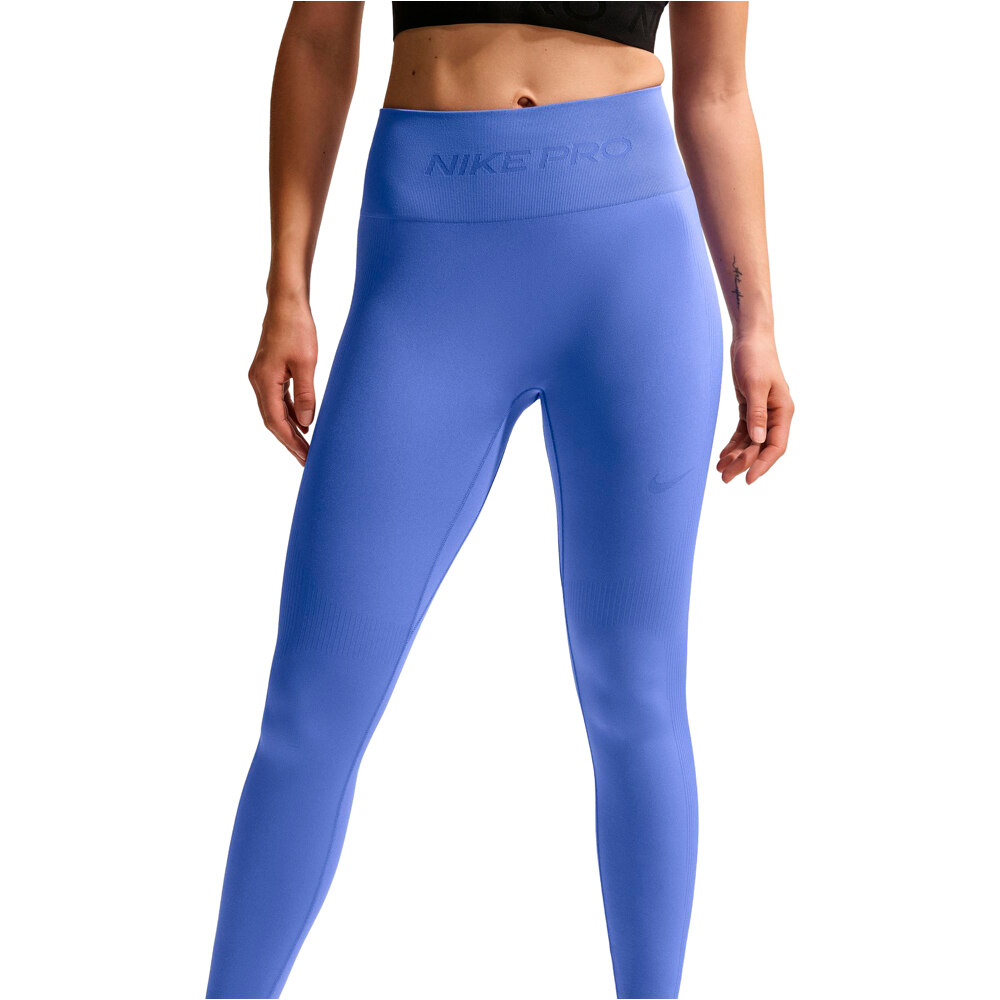 Nike pantalones y mallas largas fitness mujer W NP DF SMLS HR 7/8 TIGHT vista detalle