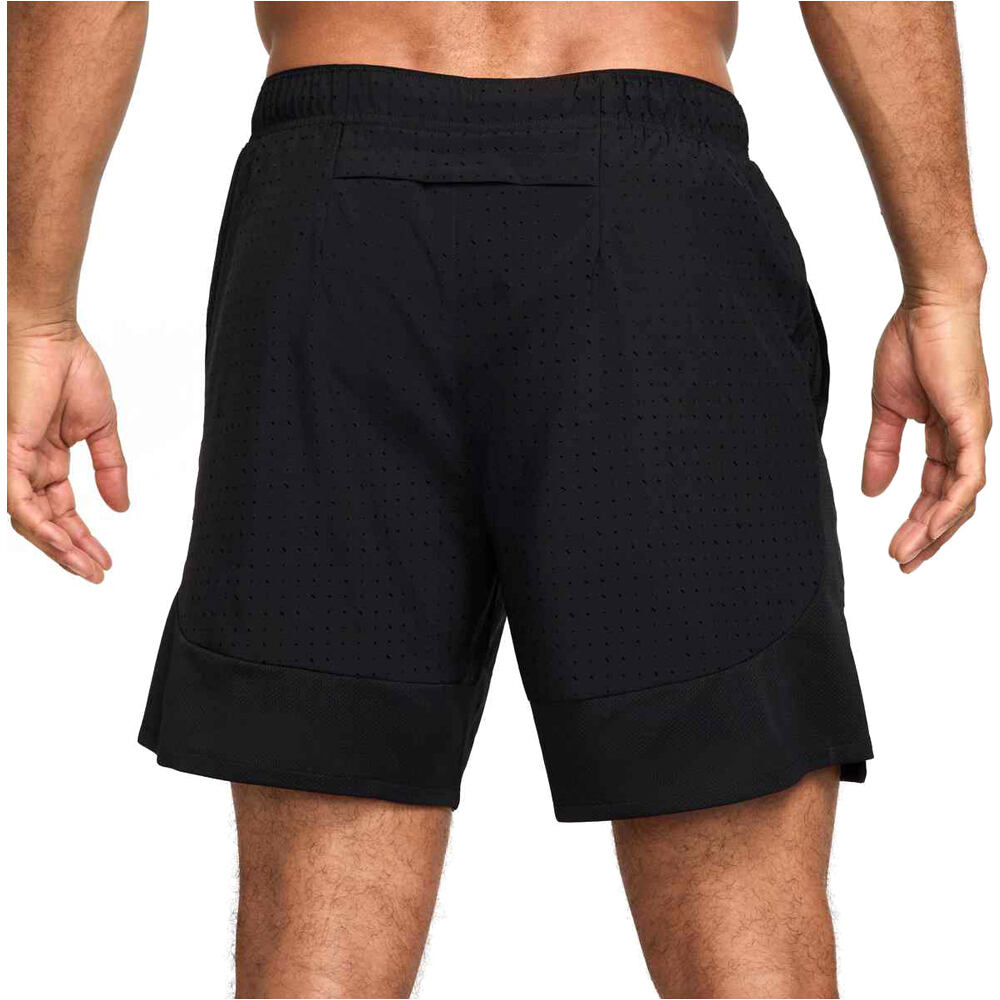 Nike pantaloneta técnica hombre M NK DF BRTHE CHLLNGR 7IN 2-1 vista trasera