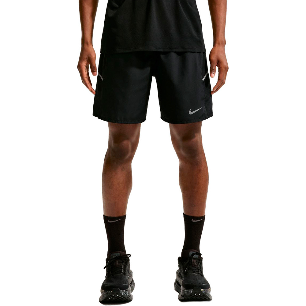 Nike pantaloneta técnica hombre M NK DF MILER 7IN 2IN1 SHORT vista frontal