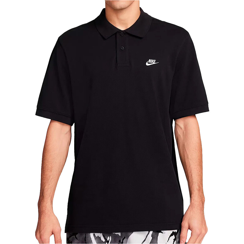 Nike polo manga corta hombre M NK CLUB SS POLO PIQUE vista frontal
