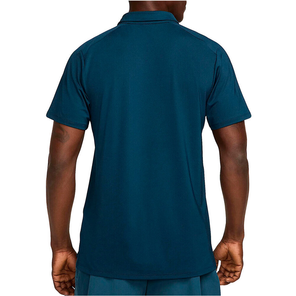 Nike polo tenis manga corta hombre M NKCT DF ADVTG POLO vista trasera