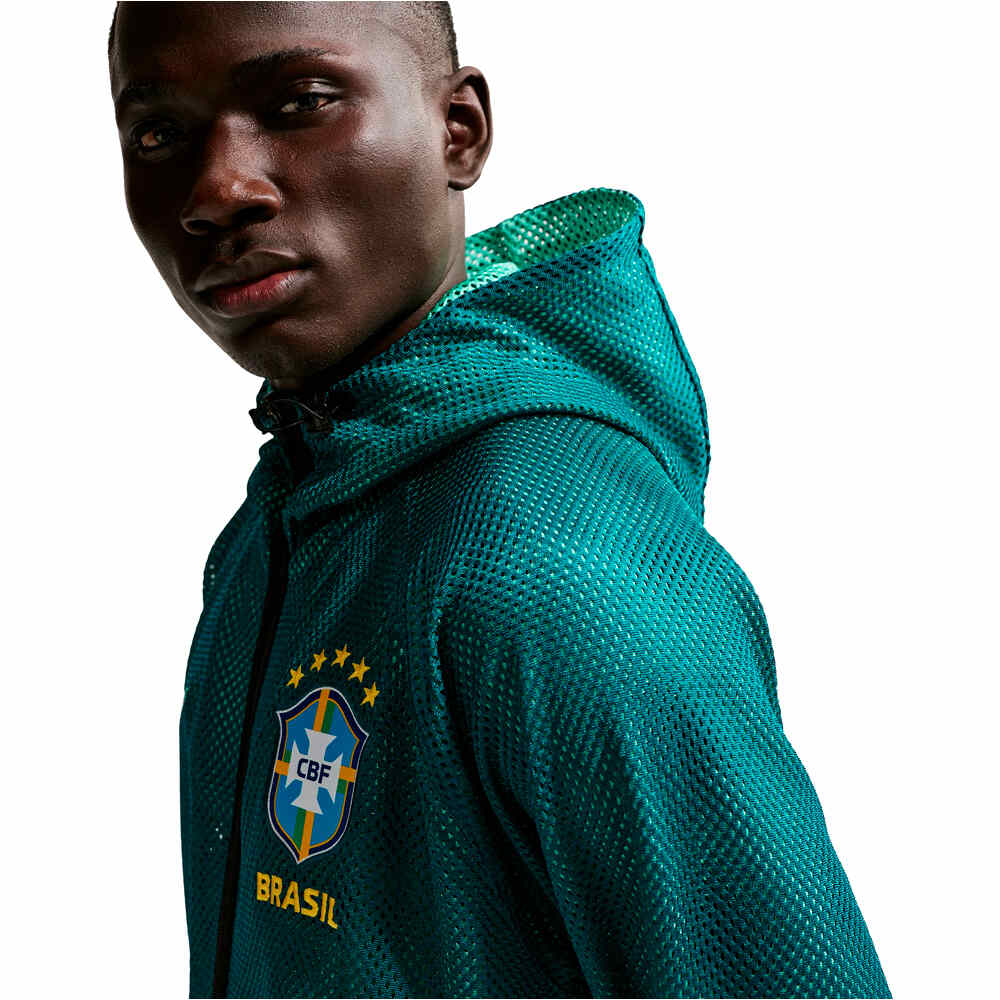 Nike sudadera entrenamiento fútbol BRASIL 26 M NK DF KMC NTL ANT JKT 04