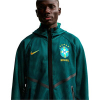 Nike sudadera entrenamiento fútbol BRASIL 26 M NK DF KMC NTL ANT JKT vista detalle