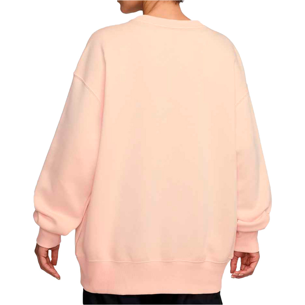 Nike sudadera entrenamiento fútbol FRANCIA 25 W NSW PHNX FLC OS CREW vista trasera