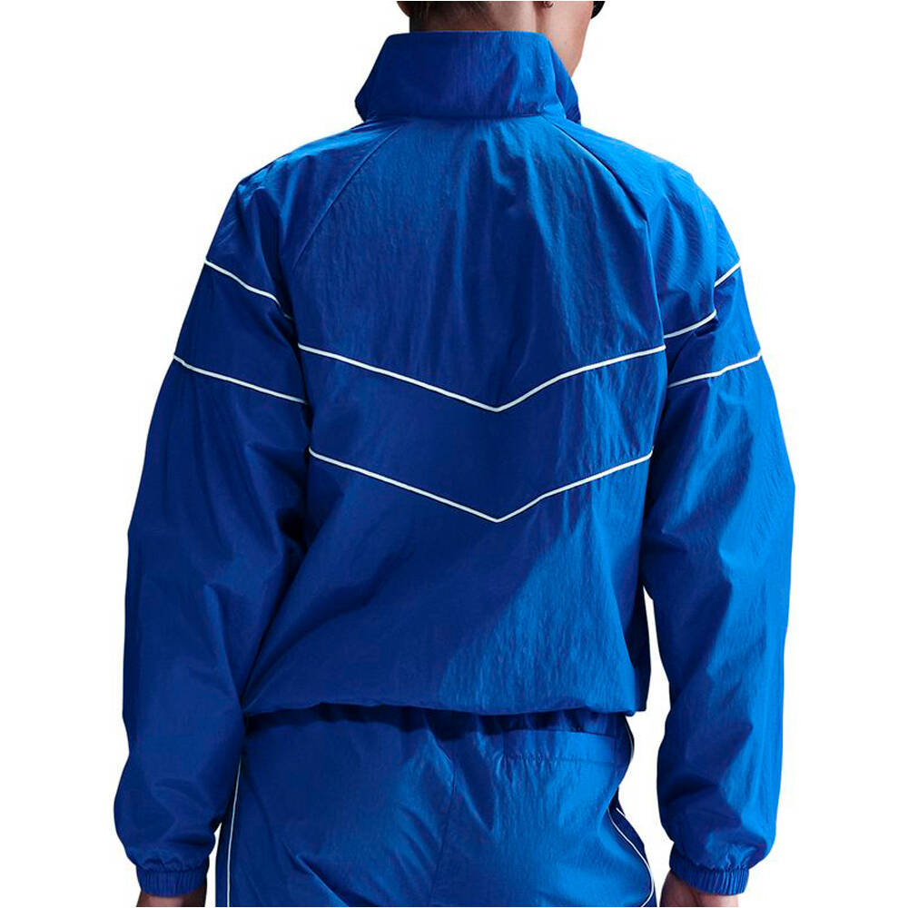 Nike sudadera entrenamiento fútbol INGLATERRA 25 W NSW UV WVN NK WR JKT vista trasera