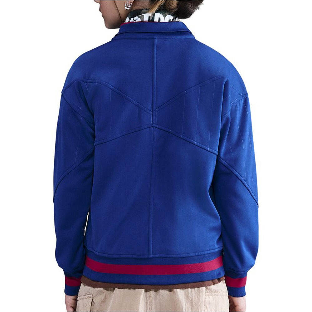 Nike sudadera entrenamiento fútbol niño BARCELONA 26 YNK DF ACDPR ANTHM JKT HM vista trasera