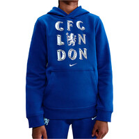 Nike sudadera entrenamiento fútbol niño CFC B NSW CLUB PO HOODIE vista frontal