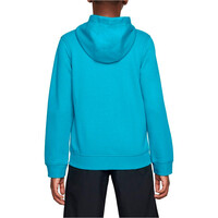 Nike sudadera entrenamiento fútbol niño INTER B NSW FT CLUB FZ vista trasera