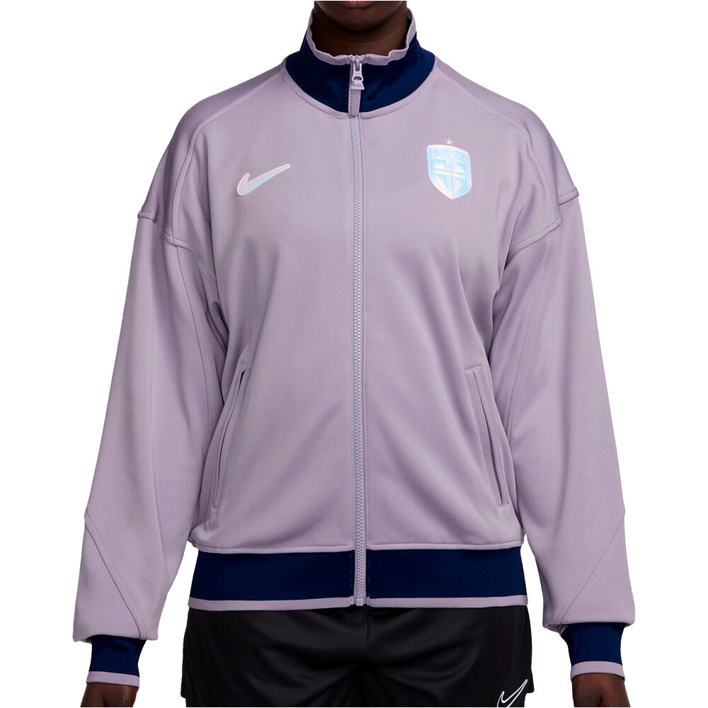 Nike sudadera entrenamiento fútbol NORUEGA 25 WNK DF ACDPR ANTHM JKT K vista frontal