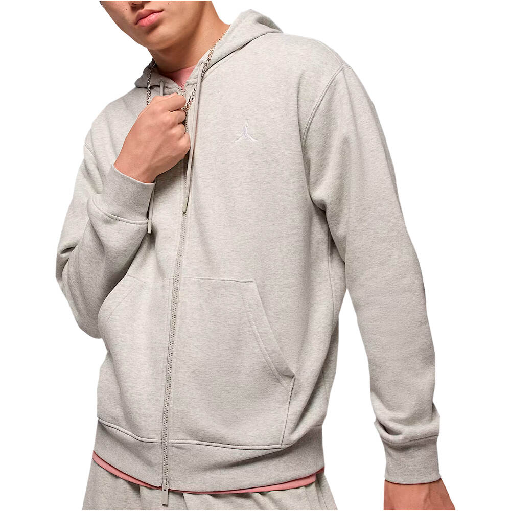 Nike sudadera hombre M J BRK FLC FZ vista frontal