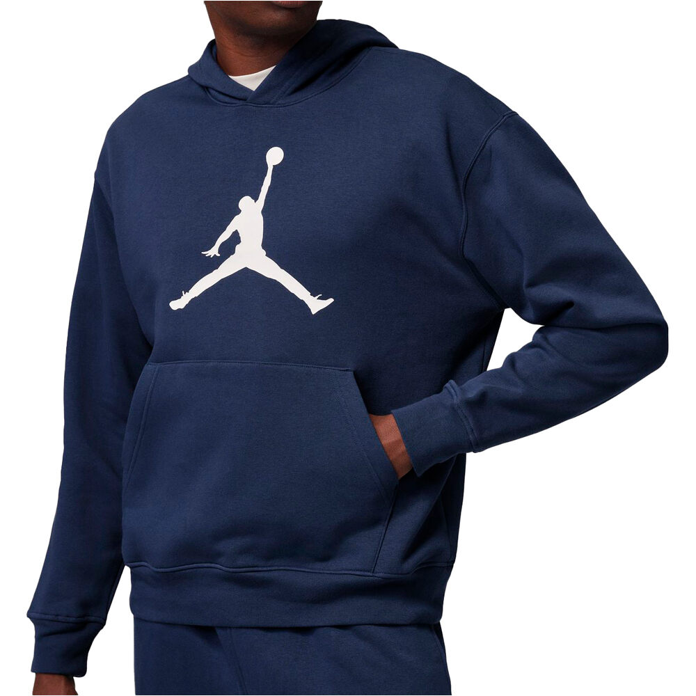 Nike sudadera hombre M J JUMPMAN FLC HBR PO 2 vista frontal