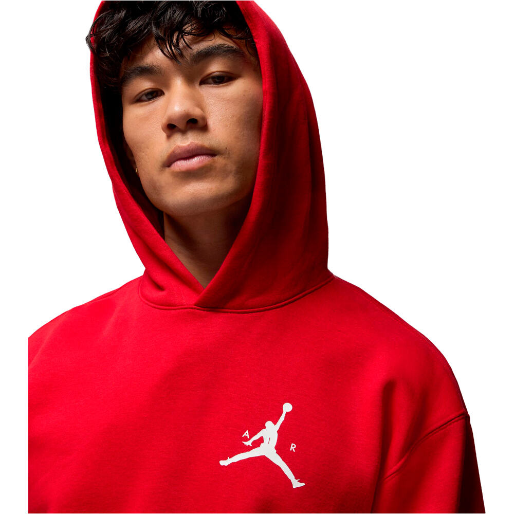 Nike sudadera hombre M J JUMPMAN FLC PO vista detalle