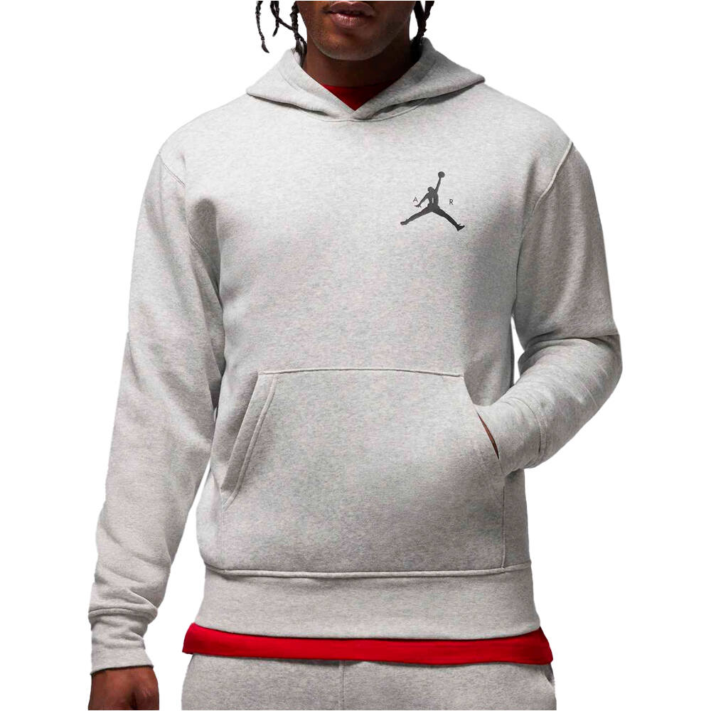 Nike sudadera hombre M J JUMPMAN FLC PO vista frontal
