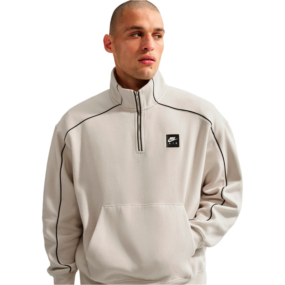 Nike sudadera hombre M NK AIR BB FLC QZ vista detalle