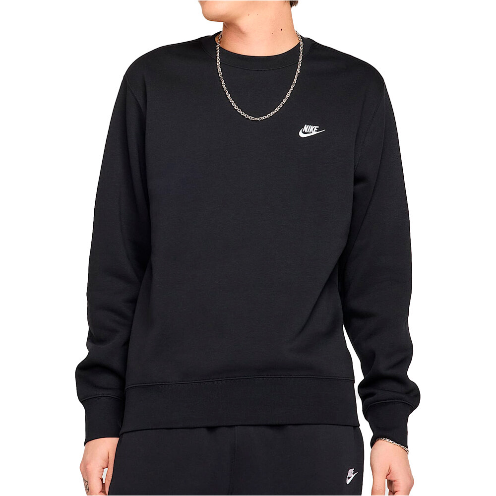 Nike sudadera hombre M NK CLUB BB CREW vista frontal