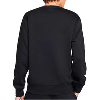 Nike sudadera hombre M NK CLUB BB CREW vista trasera