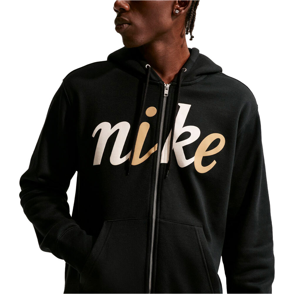 Nike sudadera hombre M NK CLUB BB FZ HOOD CTB vista detalle