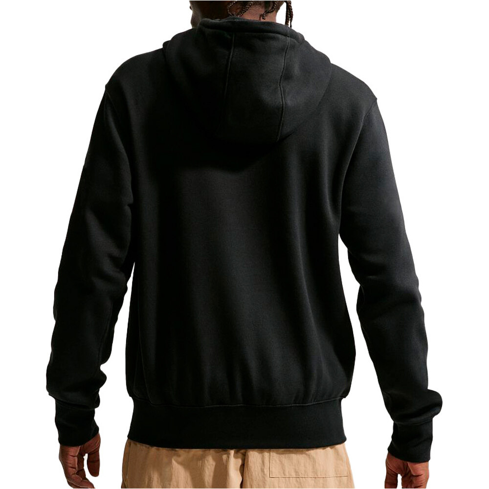 Nike sudadera hombre M NK CLUB BB FZ HOOD CTB vista trasera