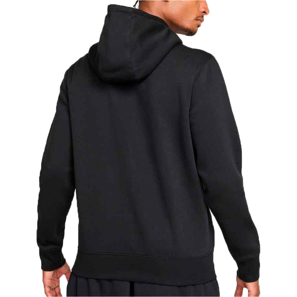 Nike sudadera hombre M NK CLUB BB FZ HOODIE vista trasera