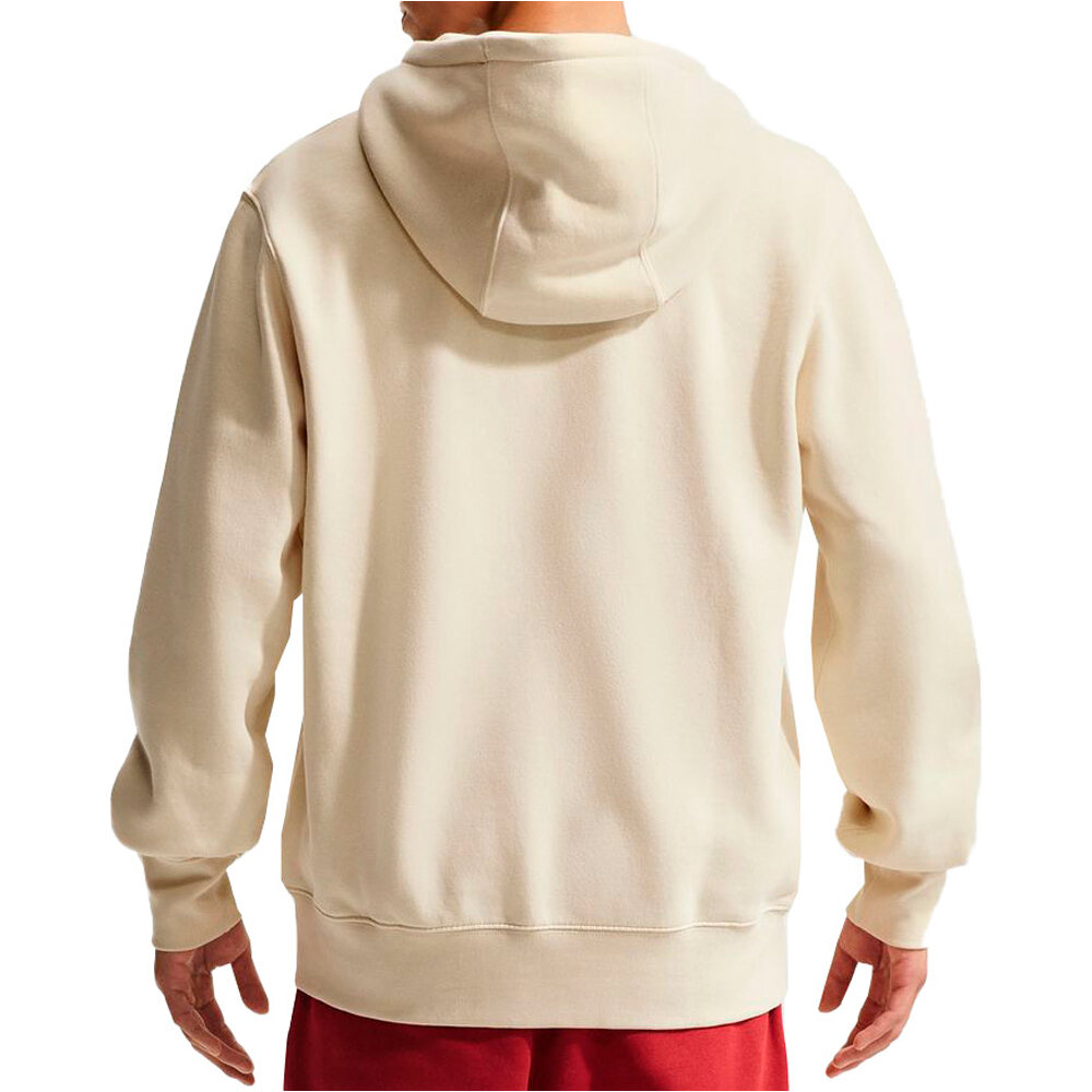 Nike sudadera hombre M NK CLUB BB FZ HOODIE vista trasera