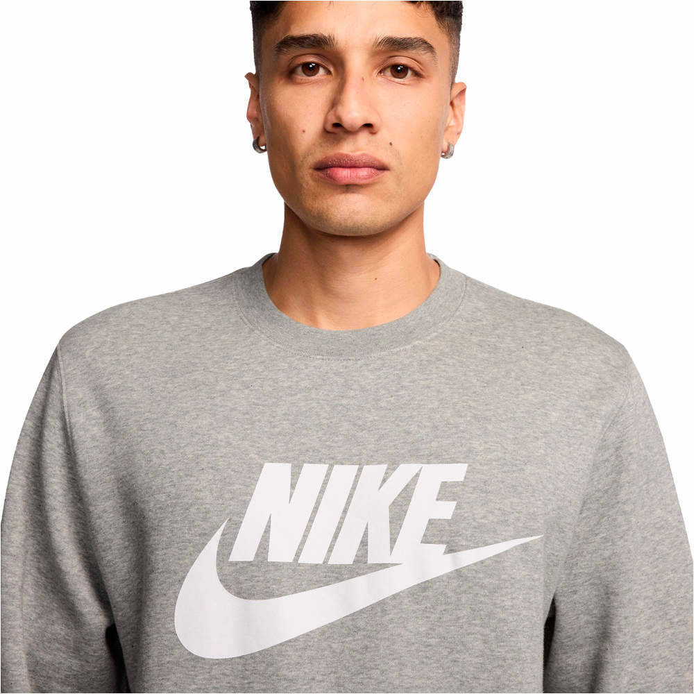 Nike sudadera hombre M NK CLUB BB GFX CREW vista detalle
