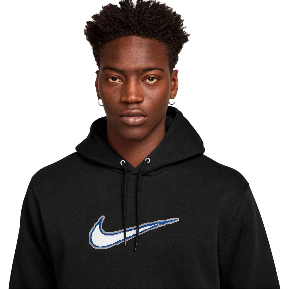 Nike sudadera hombre M NK CLUB BB HDY NEO VARSITY vista detalle