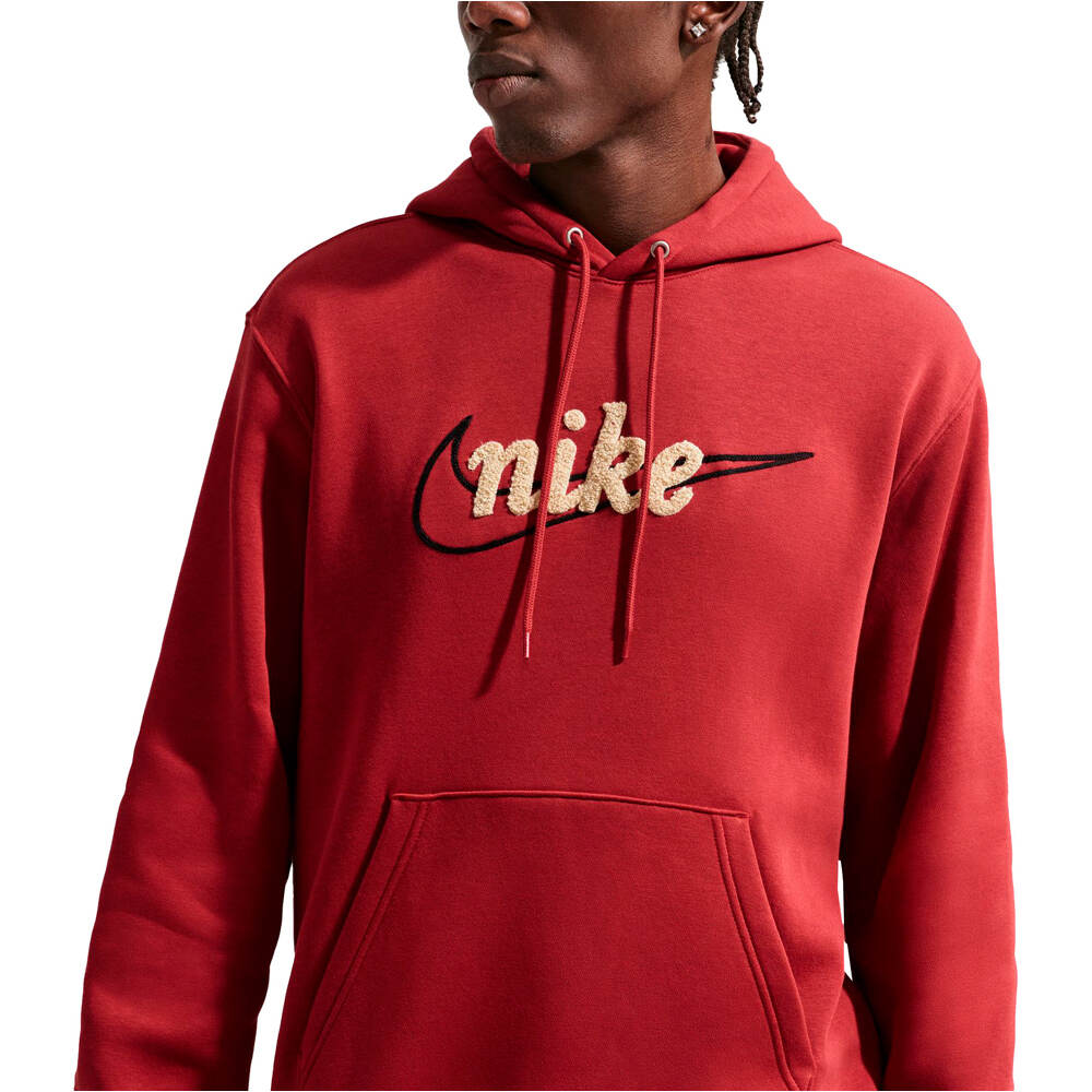Nike sudadera hombre M NK CLUB BB HOODIE CTB vista detalle