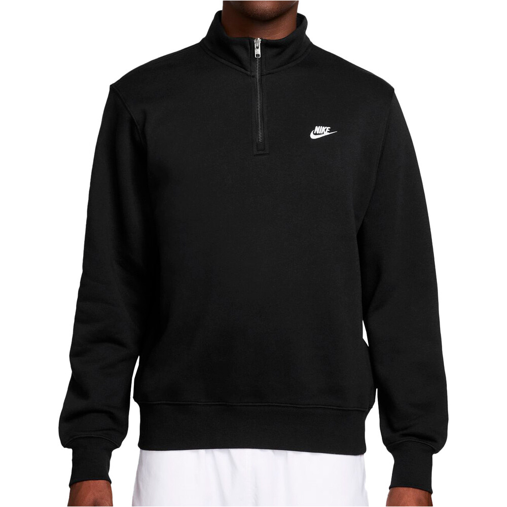 Nike sudadera hombre M NK CLUB BB HZ TOP vista frontal