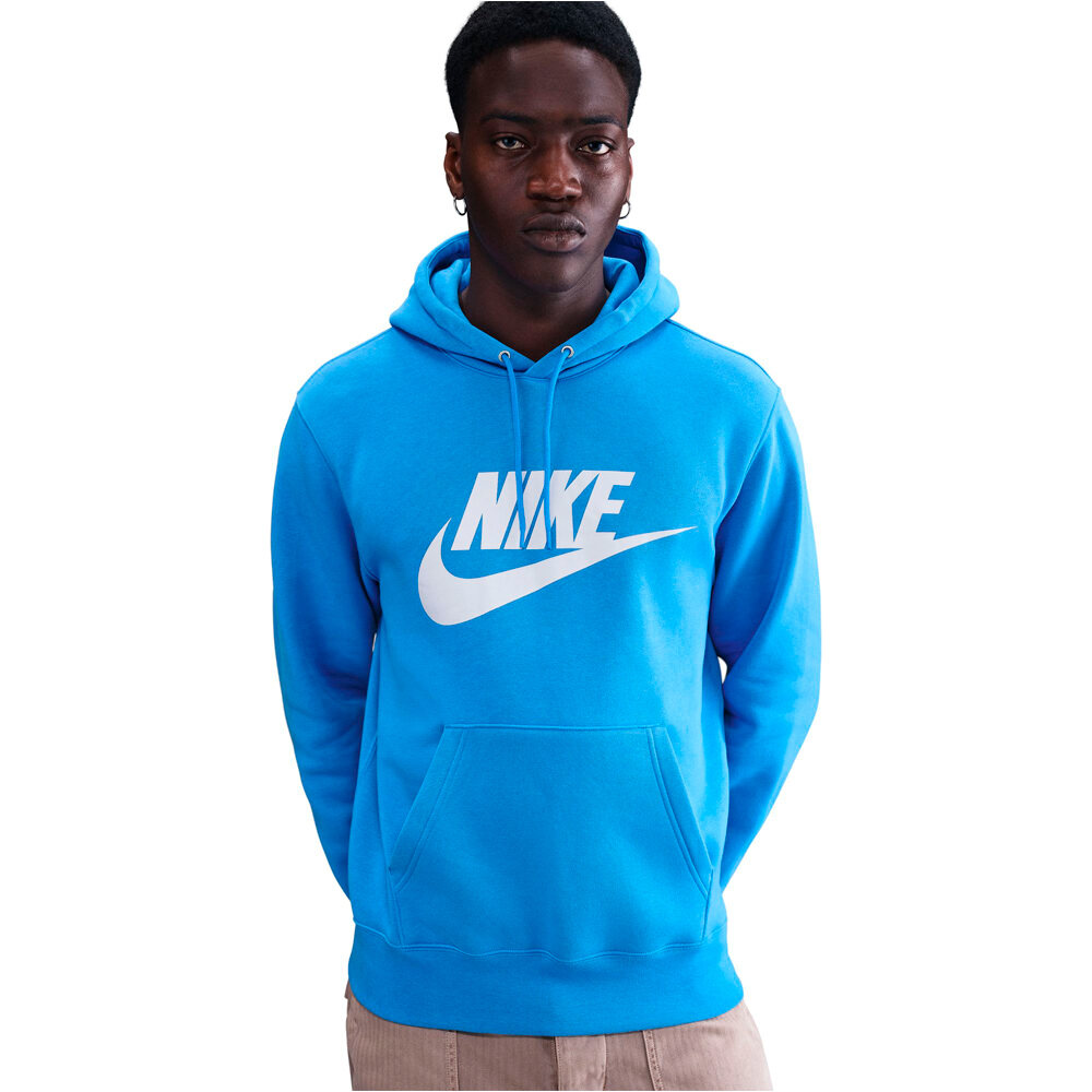 Nike sudadera hombre M NK CLUB BB PO GFX HOODIE vista detalle