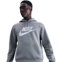 Nike sudadera hombre M NK CLUB BB PO GFX HOODIE vista detalle