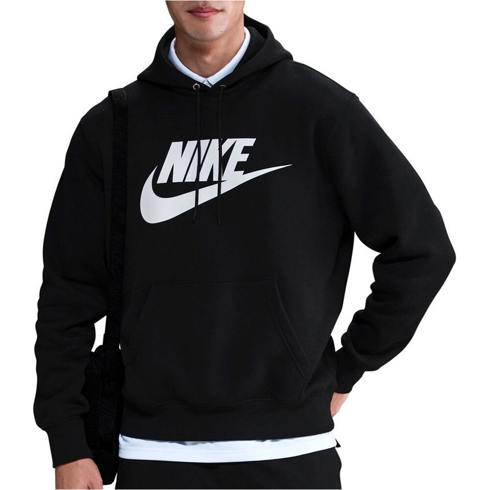 Nike sudadera hombre M NK CLUB BB PO GFX HOODIE vista frontal