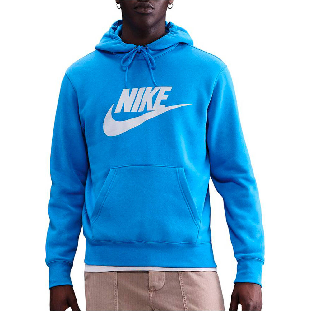 Nike sudadera hombre M NK CLUB BB PO GFX HOODIE vista frontal