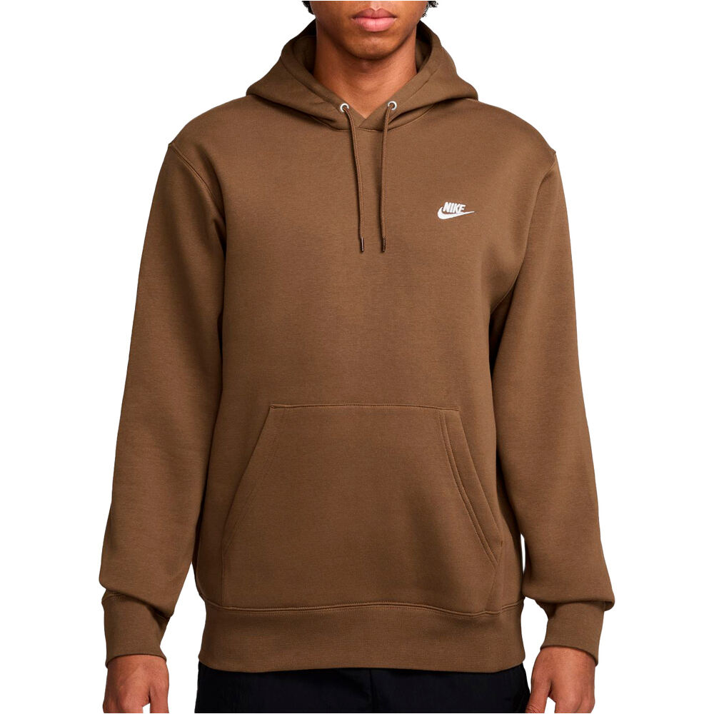 Nike sudadera hombre M NK CLUB BB PO HOODIE vista frontal