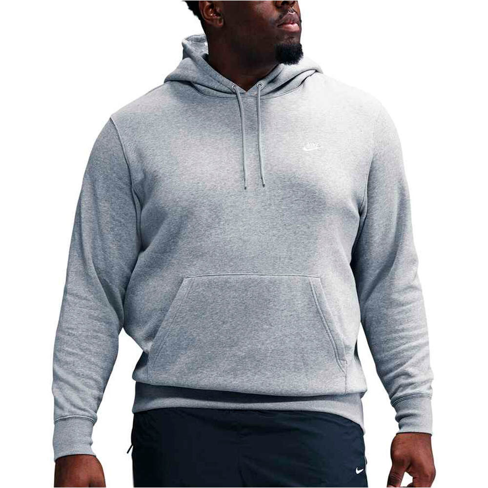 Nike sudadera hombre M NK CLUB BB PO HOODIE vista frontal