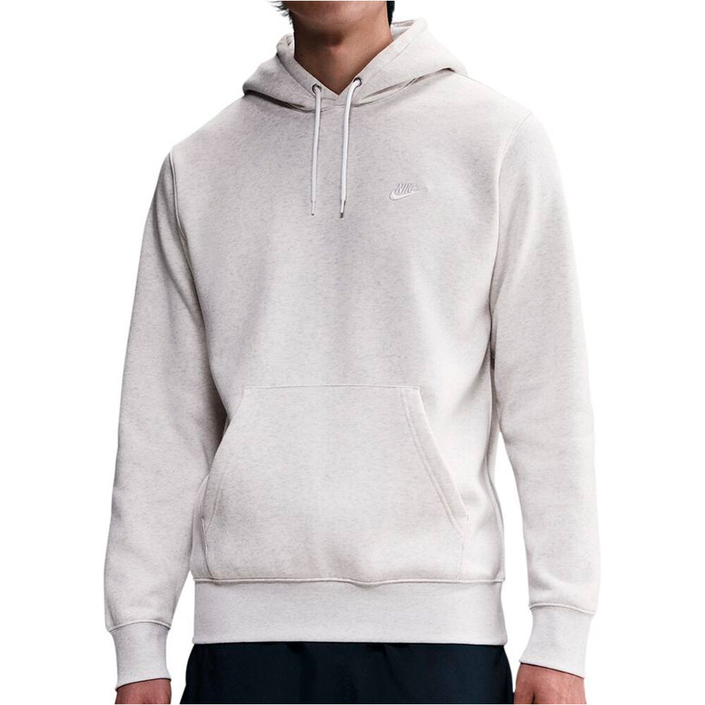 Nike sudadera hombre M NK CLUB BB PO HOODIE vista frontal