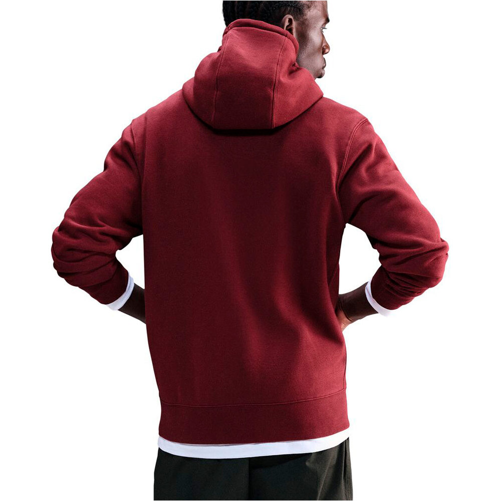 Nike sudadera hombre M NK CLUB BB PO HOODIE vista trasera