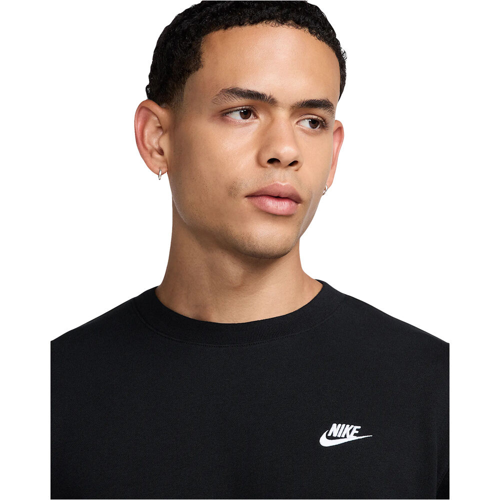 Nike sudadera hombre M NK CLUB FT CREW vista detalle