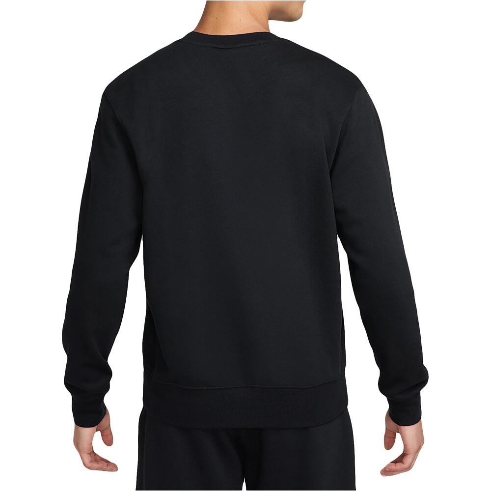 Nike sudadera hombre M NK CLUB FT CREW vista trasera