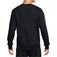 Nike sudadera hombre M NK CLUB FT CREW vista trasera