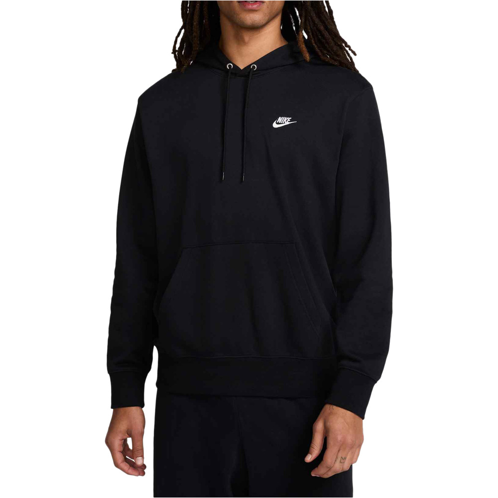 Nike sudadera hombre M NK CLUB FT PO HOODIE vista frontal