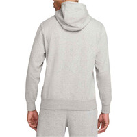 Nike sudadera hombre M NK CLUB FT PO HOODIE vista trasera
