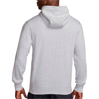 Nike sudadera hombre M NK CLUB FT PO HOODIE vista trasera