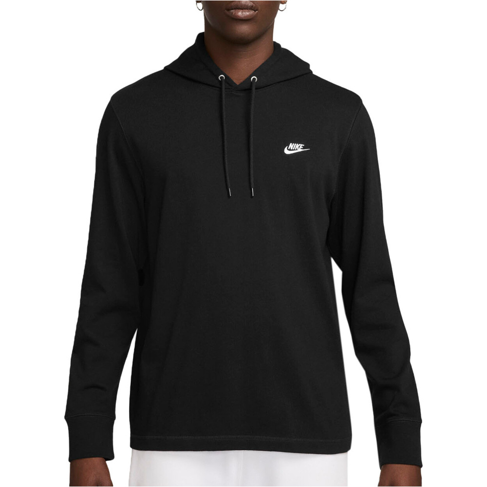 Nike sudadera hombre M NK CLUB KNIT PO HOODIE vista frontal