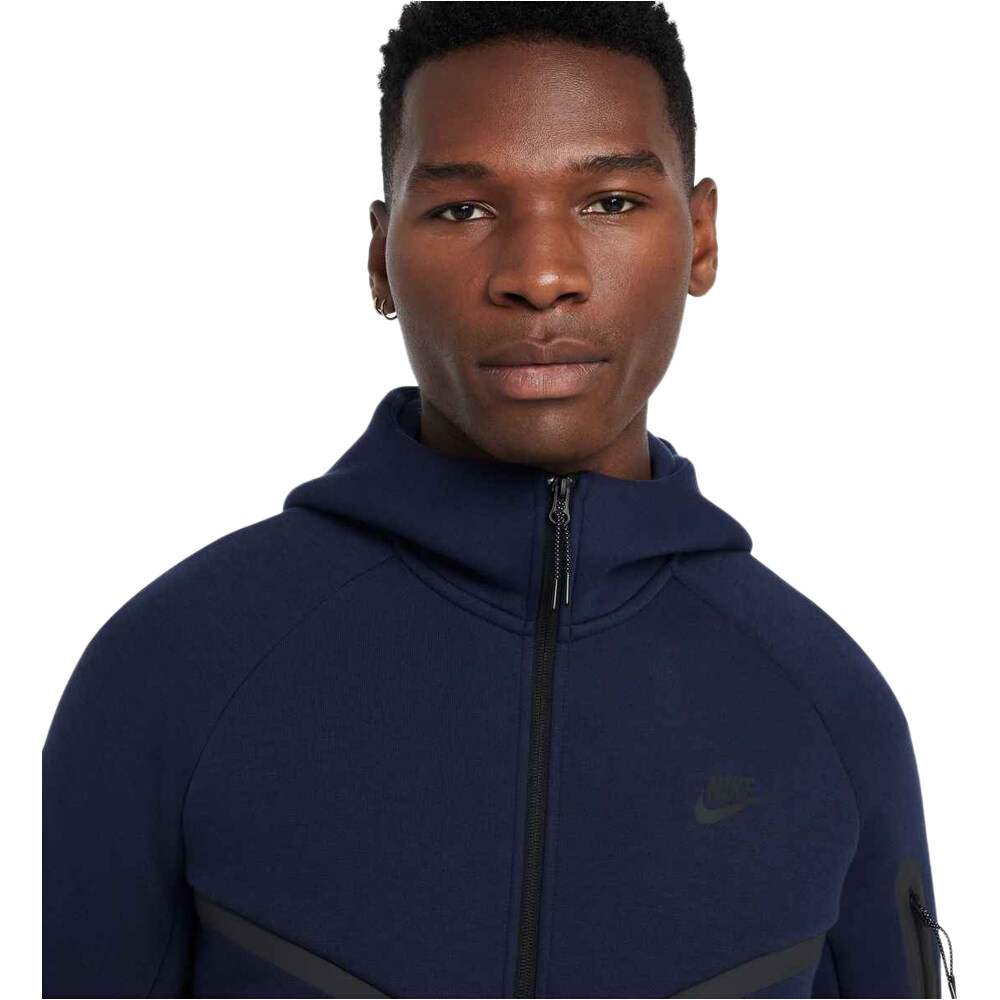 Nike sudadera hombre M NK TCH FLC FZ WR HOODIE vista detalle