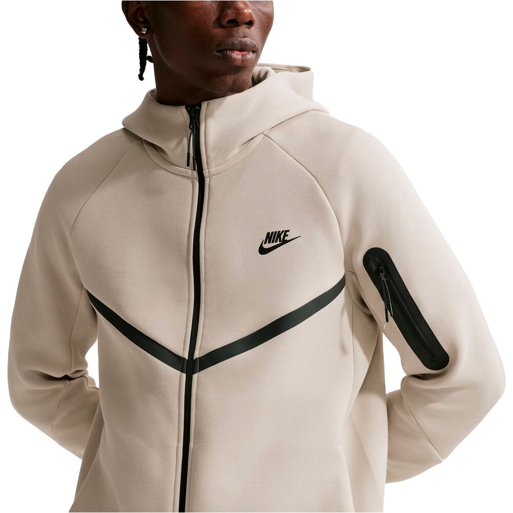 Nike sudadera hombre M NK TCH FLC FZ WR HOODIE vista detalle
